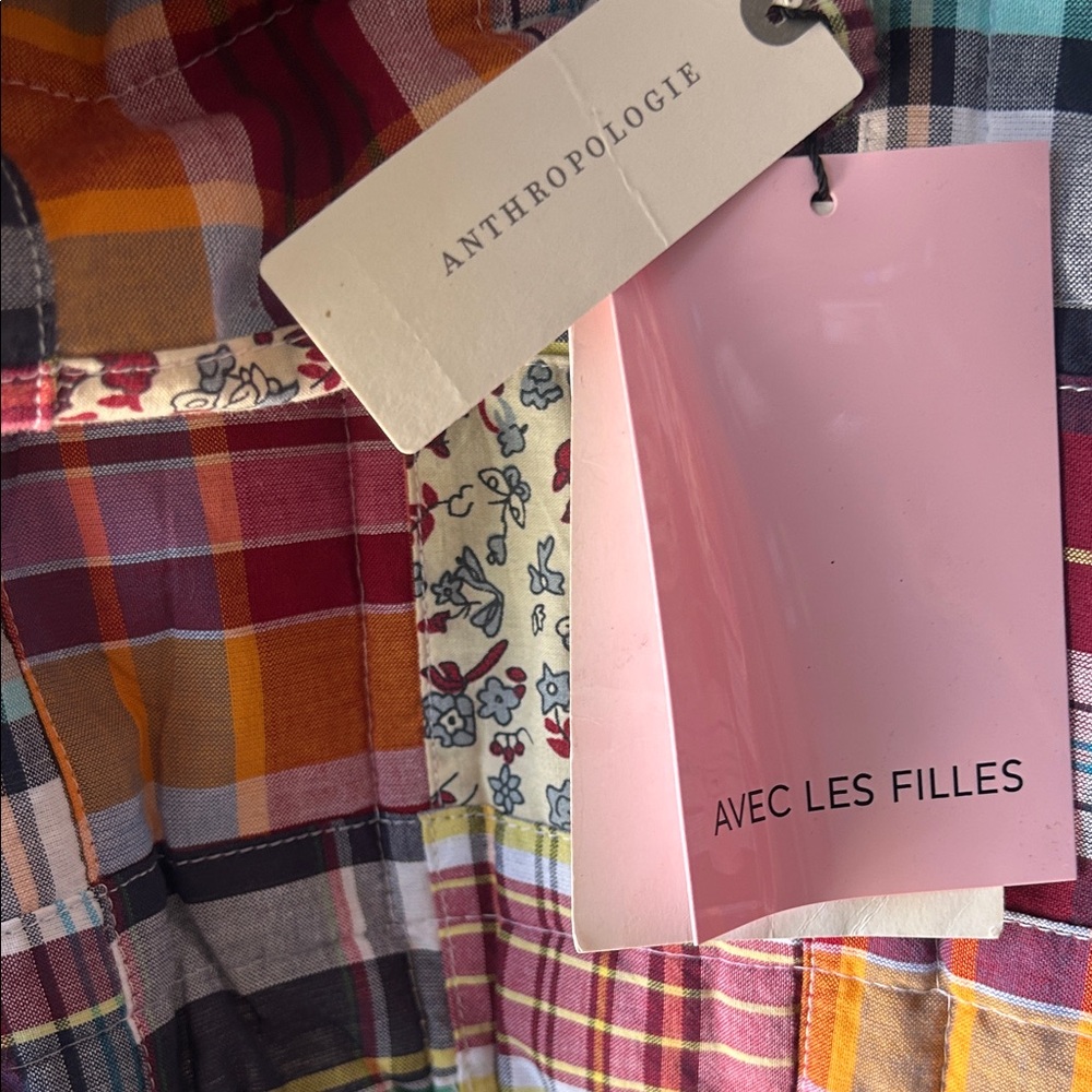Avec Les Filles Multicolor Plaid Quilted Jacket - Picture 9 of 10